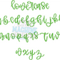 Presley Machine Embroidery Font - 5 Sizes