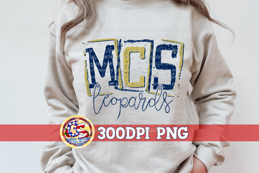 MCS Leopards Stamp PNG for Sublimation