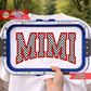Mimi Arched Varsity Satin Stitch Applique Machine Embroidery Design
