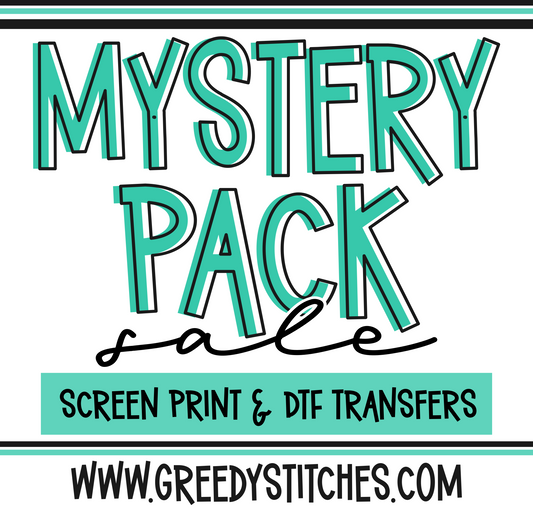 Screen Print Transfer Mystery Pack