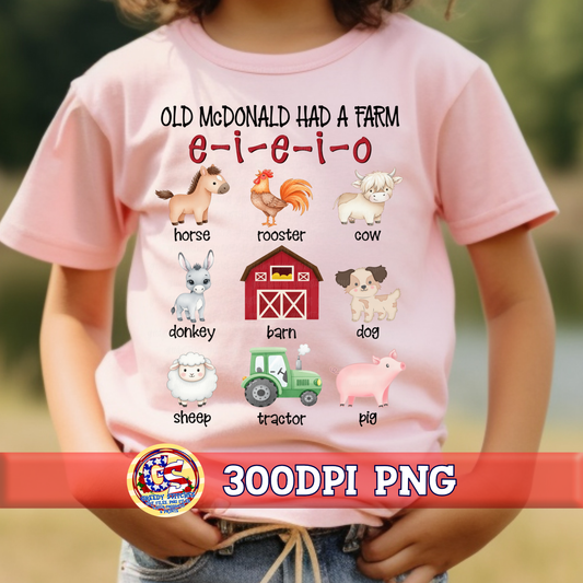 Old McDonald Had a Farm PNG