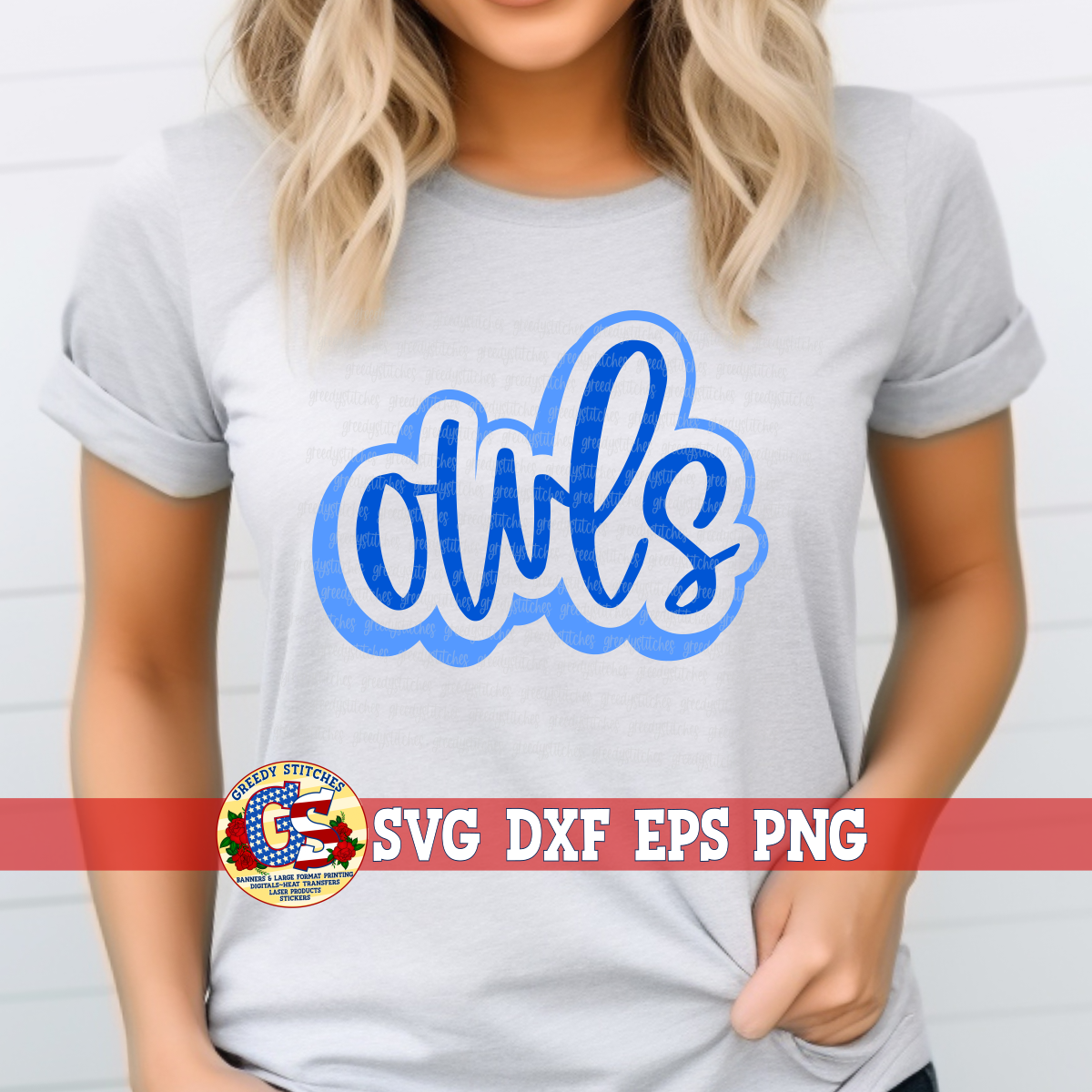 Owls Outline SVG DXF EPS PNG