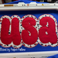 Groovy USA Double Applique Zig Zag Stitch Machine Embroidery Design