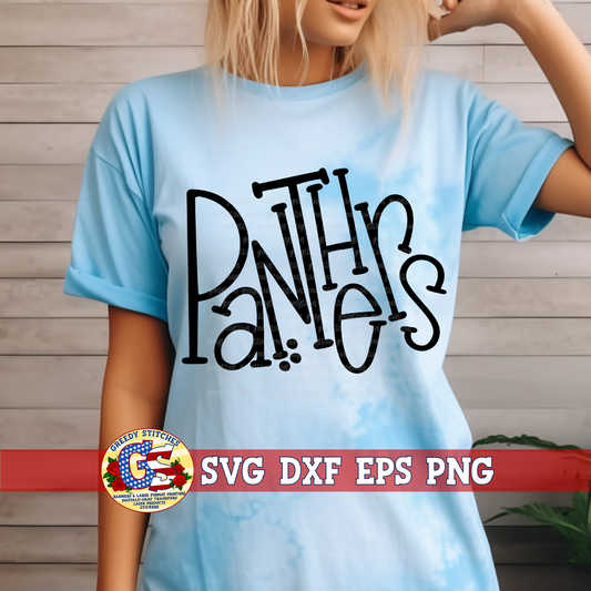 Panthers SVG DXF EPS PNG