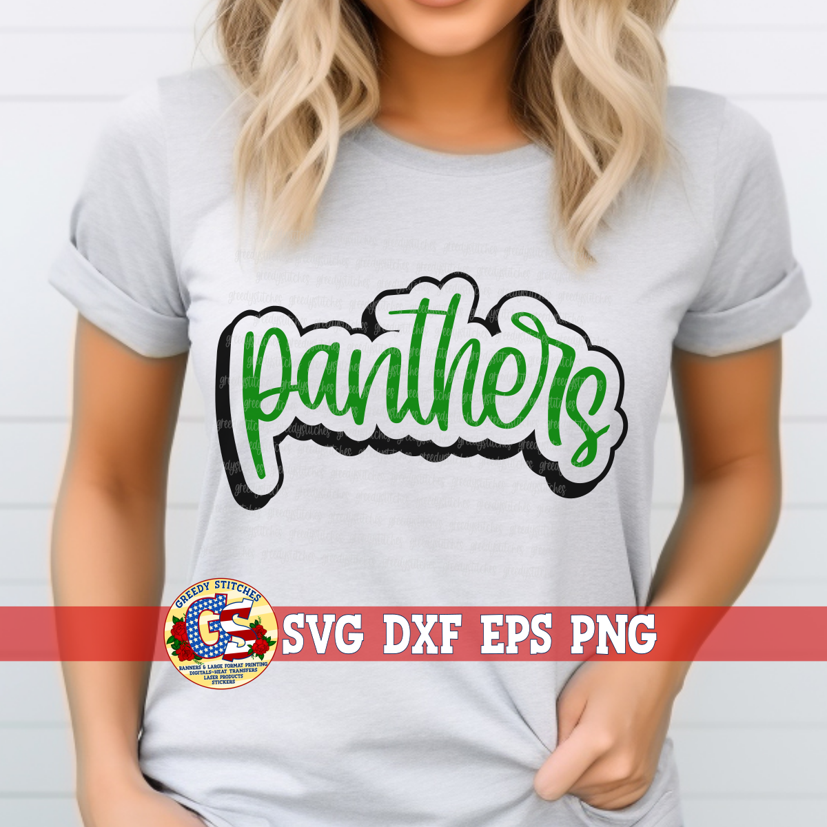 Panthers Outline SVG DXF EPS PNG