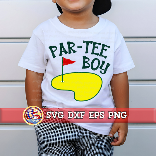 Par-Tee Boy SVG DXF EPS PNG