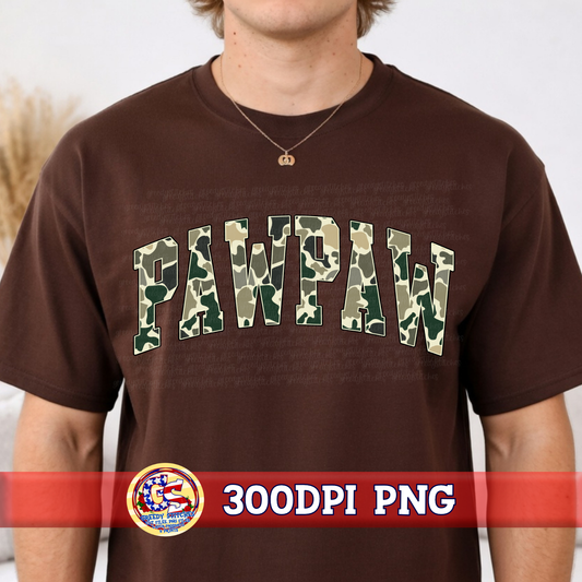 Pawpaw Duck Marsh Camo PNG