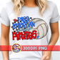 Pass Christian Lady Pirates Volleyball PNG