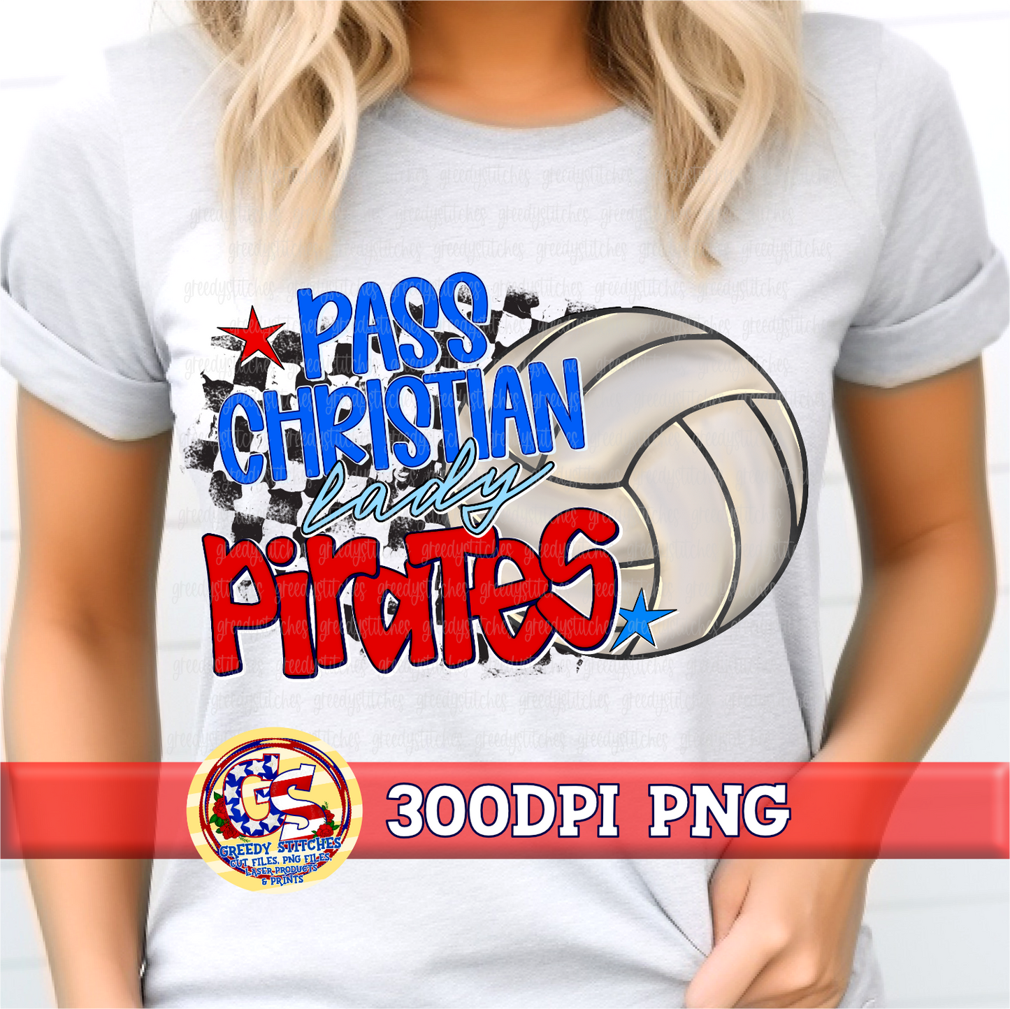 Pass Christian Lady Pirates Volleyball PNG
