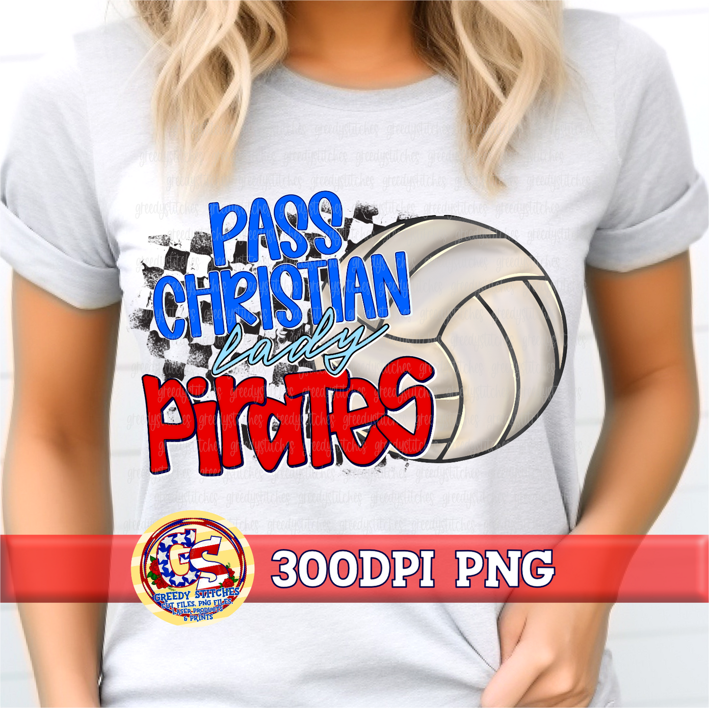 Pass Christian Lady Pirates Volleyball PNG