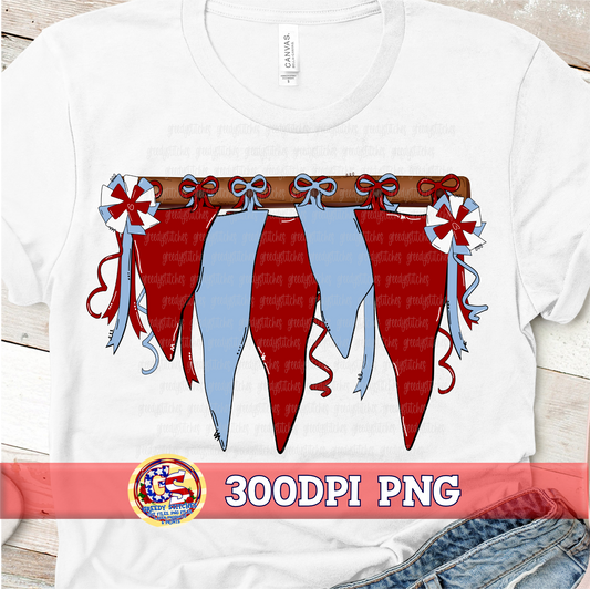 Cardinal Columbia Blue Spirit Pennants PNG-Homecoming PNG
