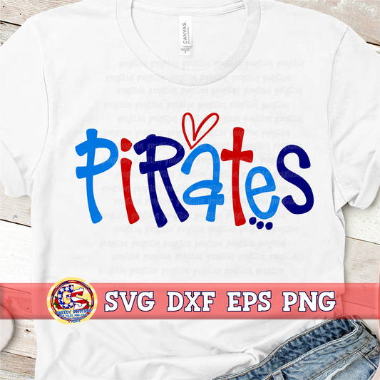 Pirates SVG DXF EPS PNG