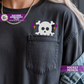 Skull & Crossbones Pocket Peeper Machine Embroidery Design