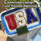 Varsity USA Double Applique Bean Stitch Machine Embroidery Design