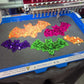 Bats Bean Stitch Applique Machine Embroidery Design