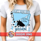 Can't Hide Our Pride Columbia Blue & Black 2 PNG