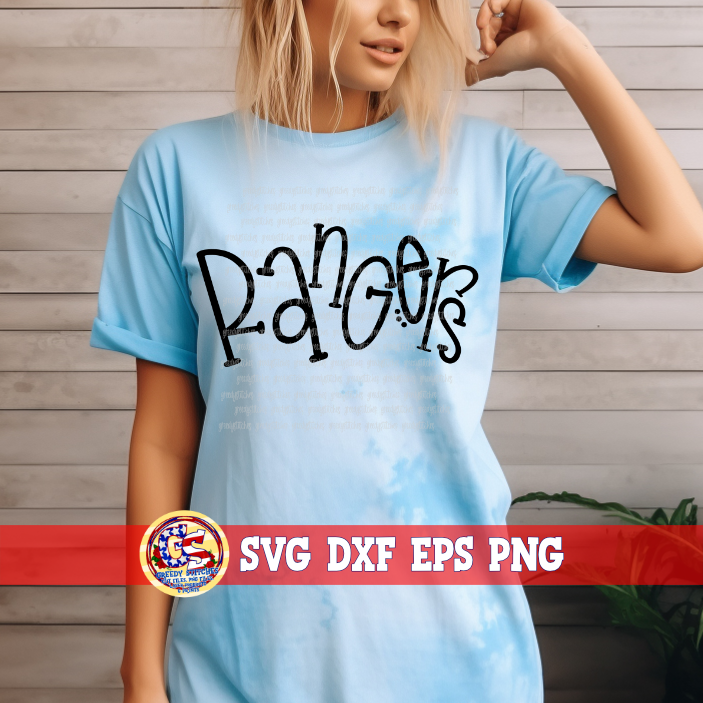 Rangers SVG DXF EPS PNG