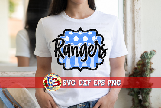 Rangers Frame SVG DXF EPS PNG