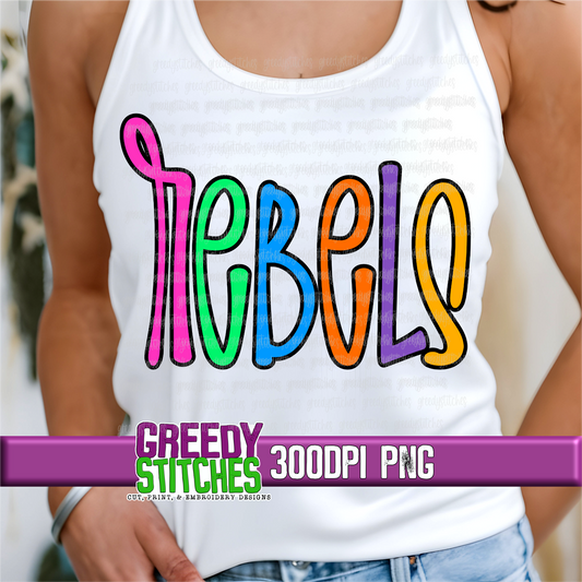 Neon Rebels PNG
