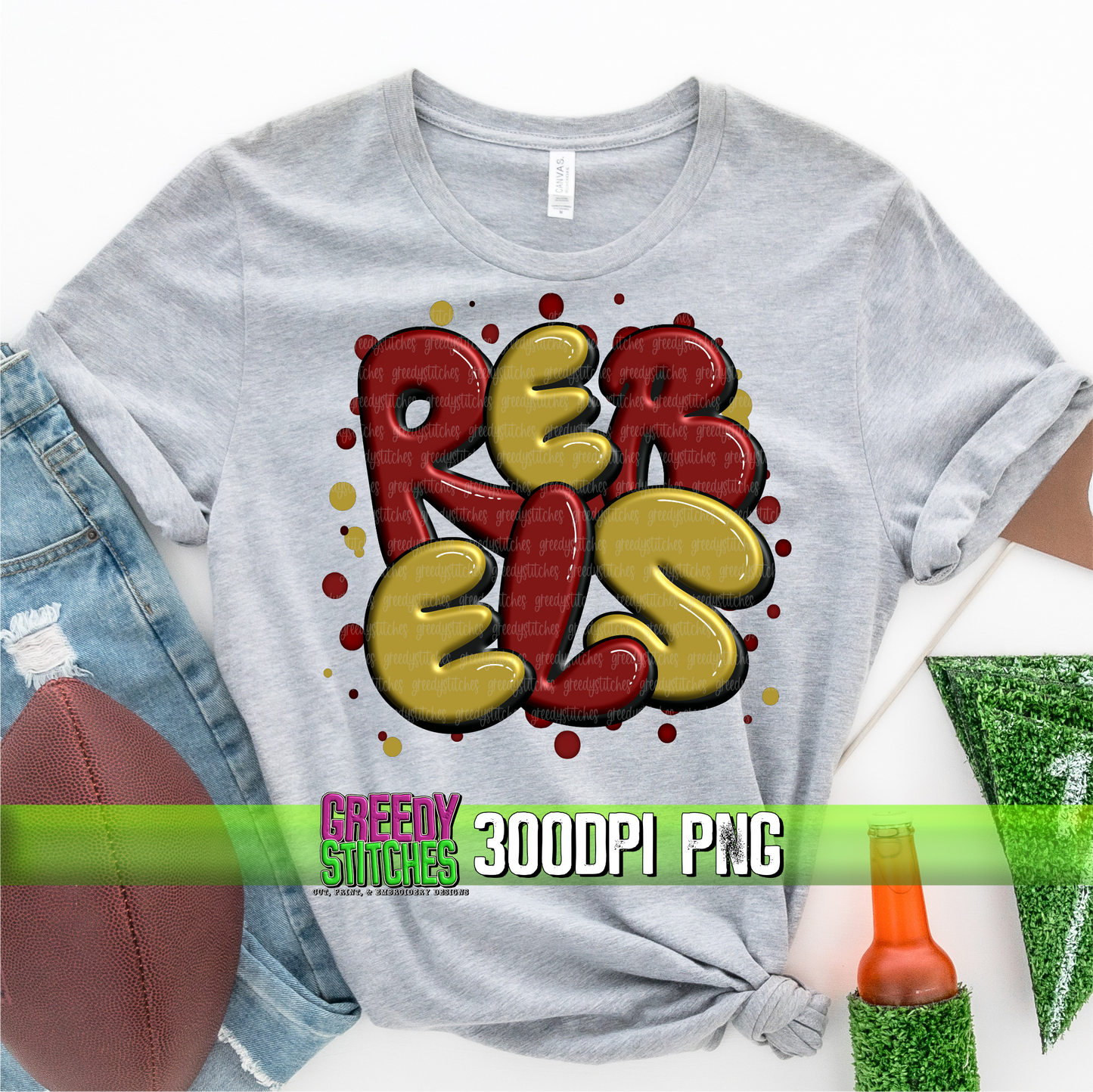 Rebels Graffiti PNG - Maroon Gold