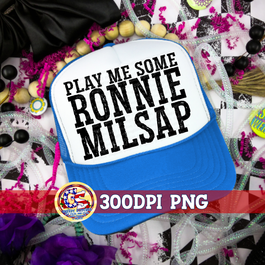 Play Me Some Ronnie Milsap PNG