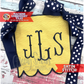 Hanging Banner Satin Stitch Machine Embroidery Design - ITH Embroidery
