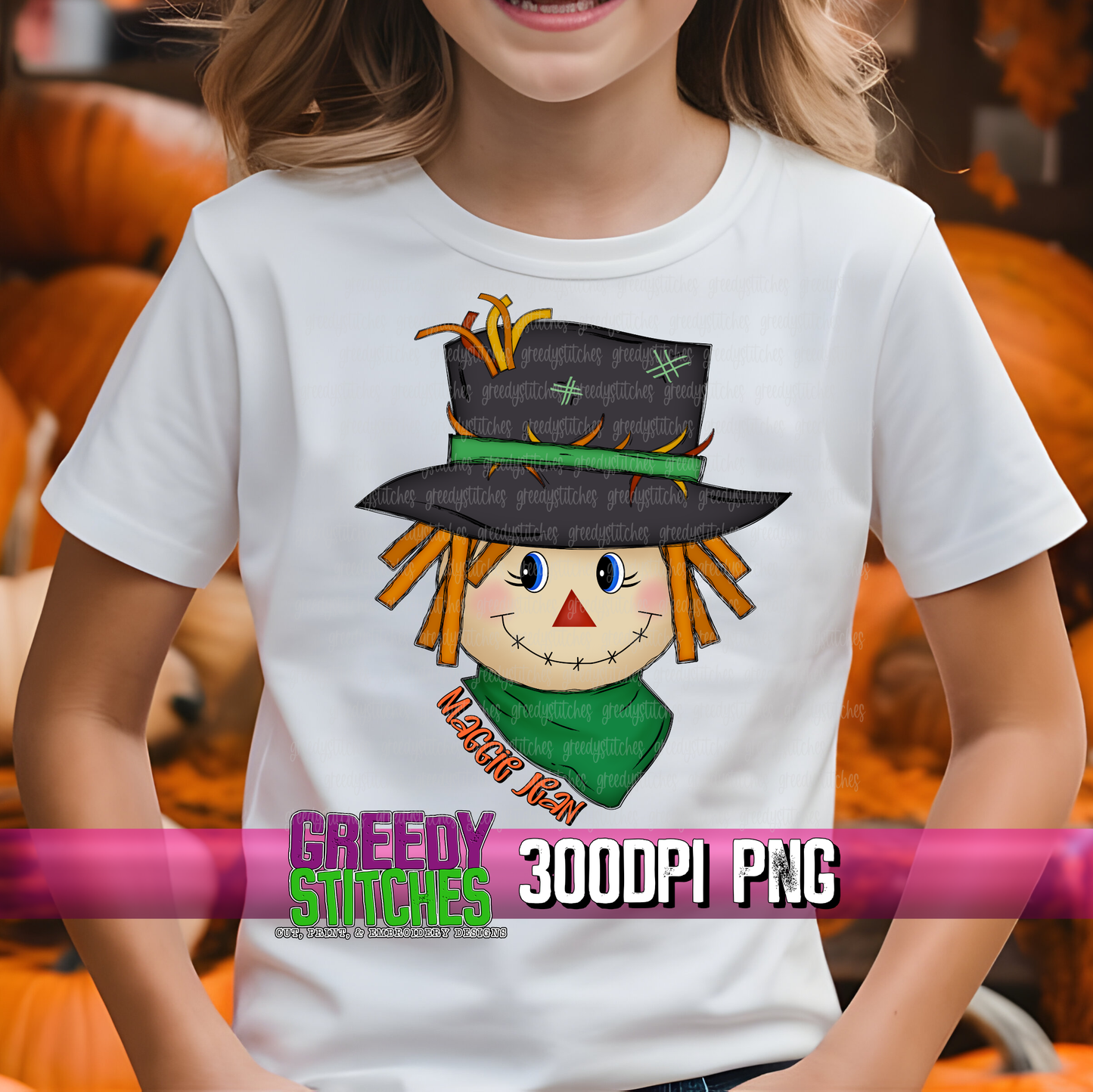 Scarecrow with Handkerchief PNG