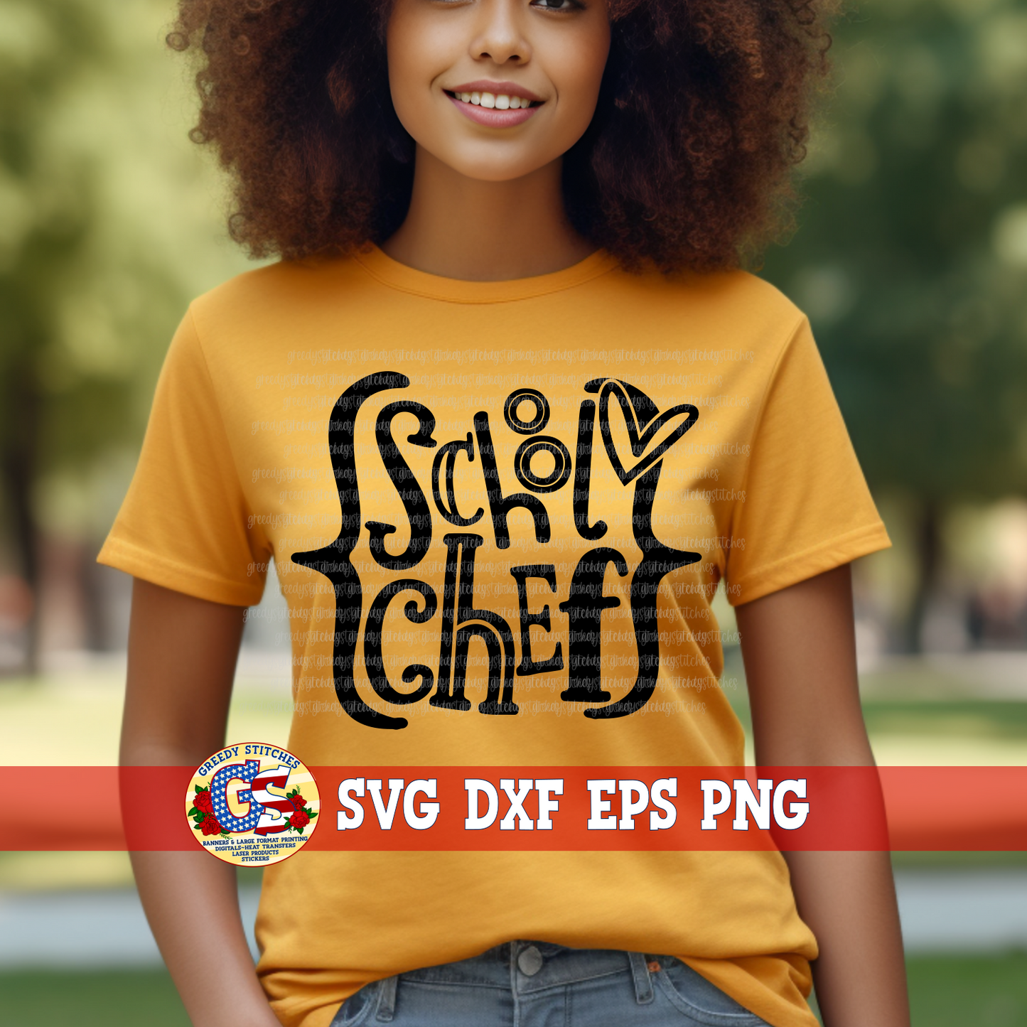 School Chef SVG DXF EPS PNG