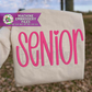 Senior Machine Embroidery Design