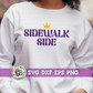 Sidewalk Side SVG DXF EPS PNG