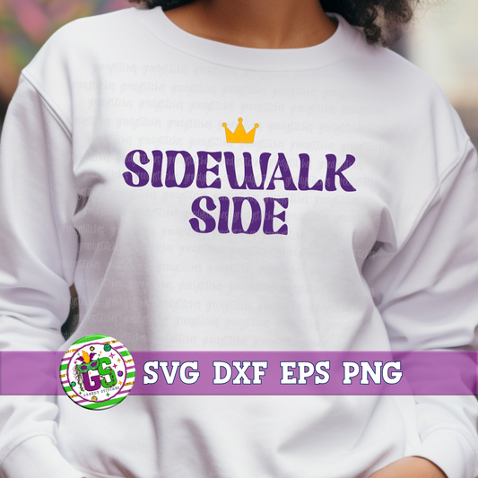 Sidewalk Side SVG DXF EPS PNG