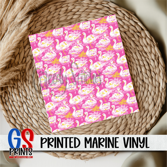 Preppy Pink Goose Marine Viny
