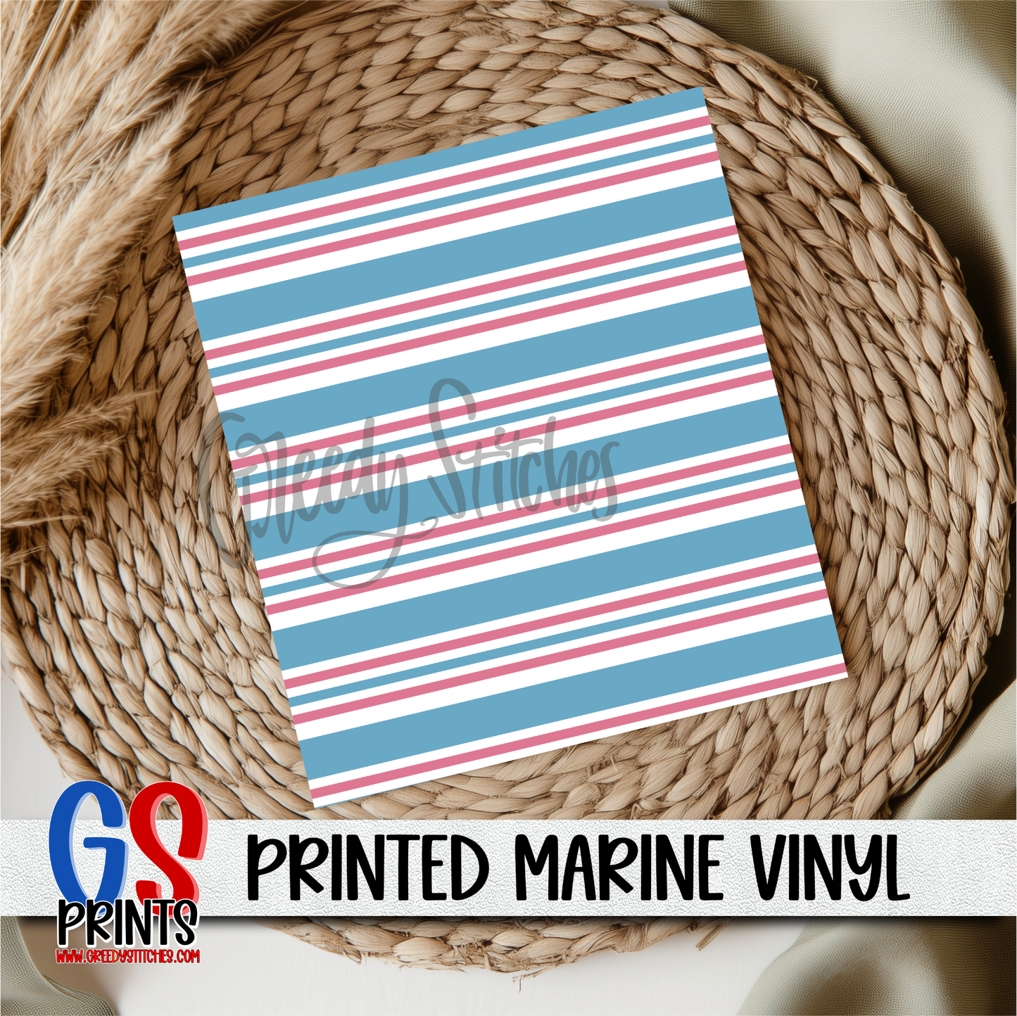 Hospital Receiving Blanket Marine Vinyl