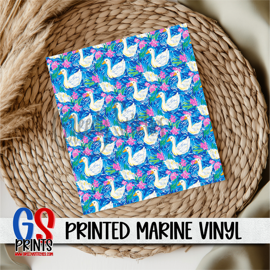 Preppy Blue Goose Marine Viny