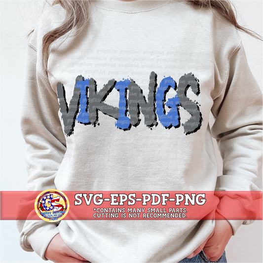 Vikings Splatter PNG