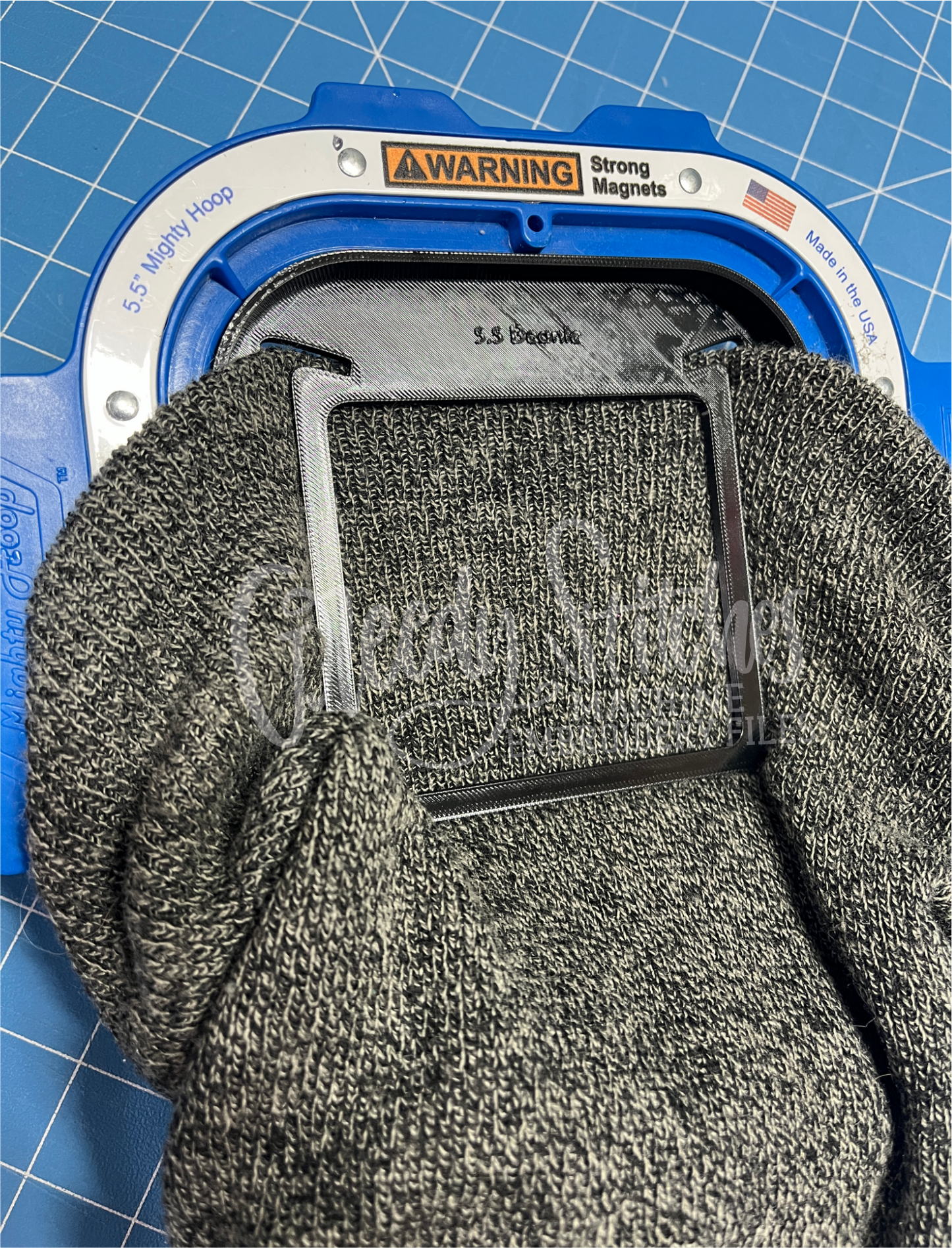 Beanie Drop In for 5.5" Blue Mighty Hoops