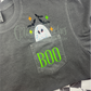 Judging Ghost with Bats Applique Pocket Peeker Machine Embroidery Design