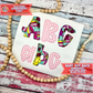 Baby Got Back Embroidery Applique Font
