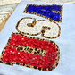 Varsity USA Double Applique Bean Stitch Machine Embroidery Design