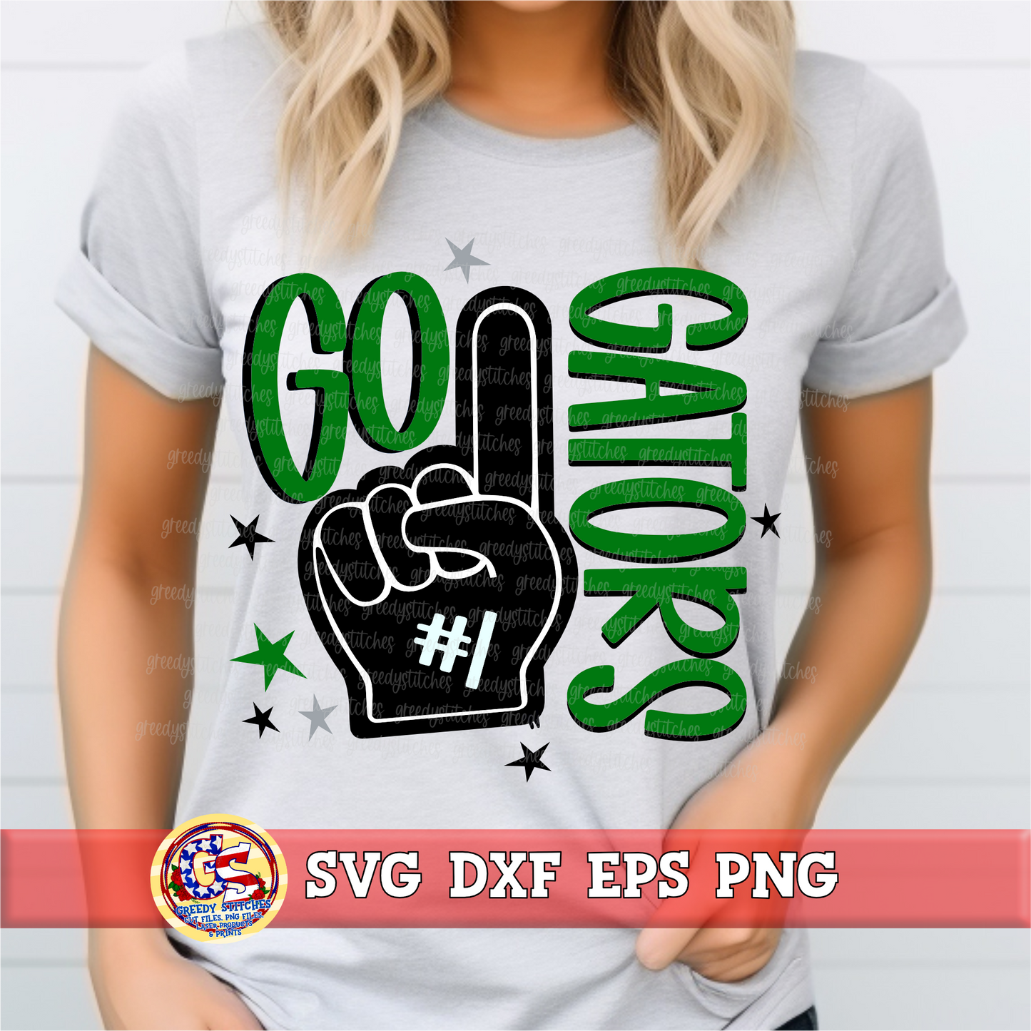 Go Gators Foamie SVG DXF EP SPNG