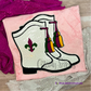 Sequin Marching Boots Patch ----Mardi Gras Patch