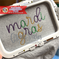 Mardi Gras Beads Machine Embroidery Design