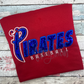 Pass Christian Pirates Baseball Sequin Sweatshirt