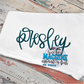 Presley Machine Embroidery Font - 5 Sizes