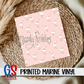 Pink Cottage Goose Marine Vinyl