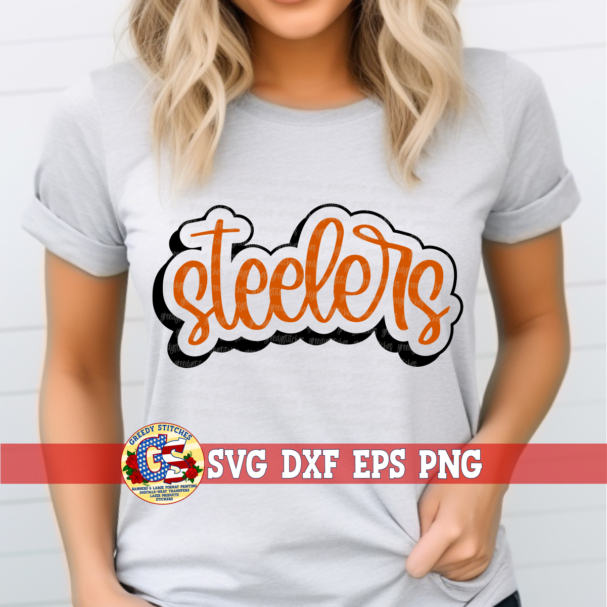 Steelers Outline SVG DXF EPS PNG