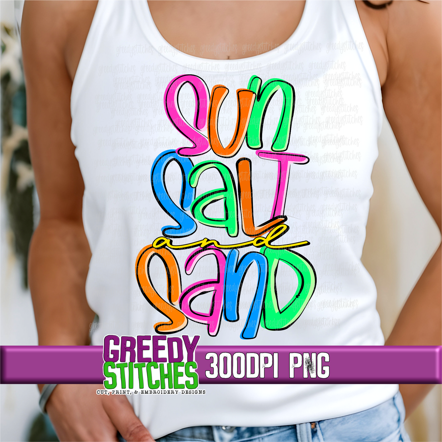 Sun Salt and Sand PNG