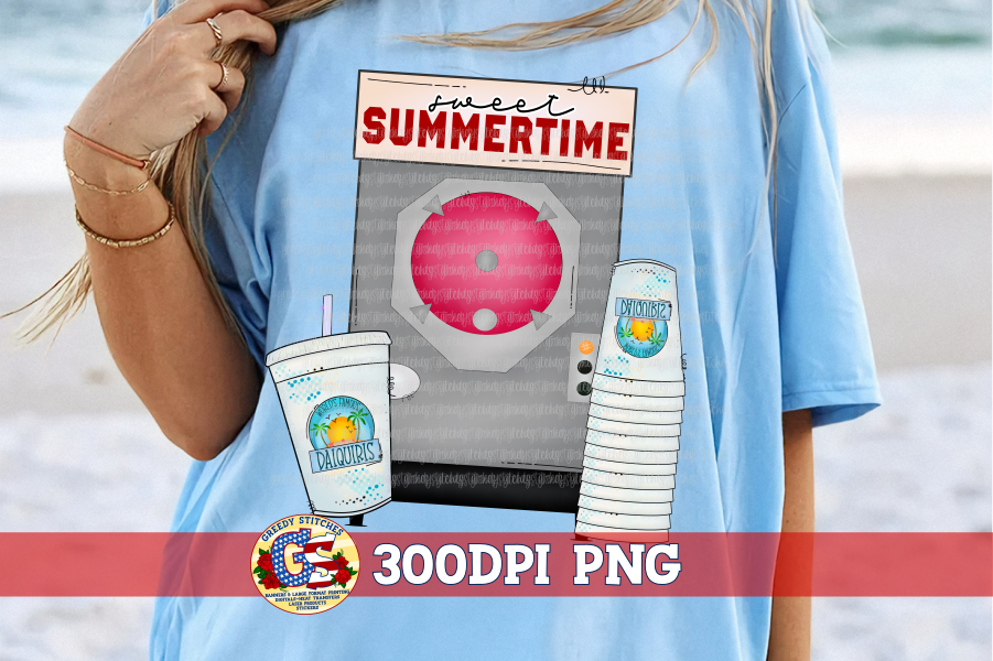 Sweet Summertime Daiquiri Machine PNG | Daiquiris PNG