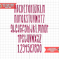 You're Killin' Me, Talls Machine Embroidery Font - 7 sizes