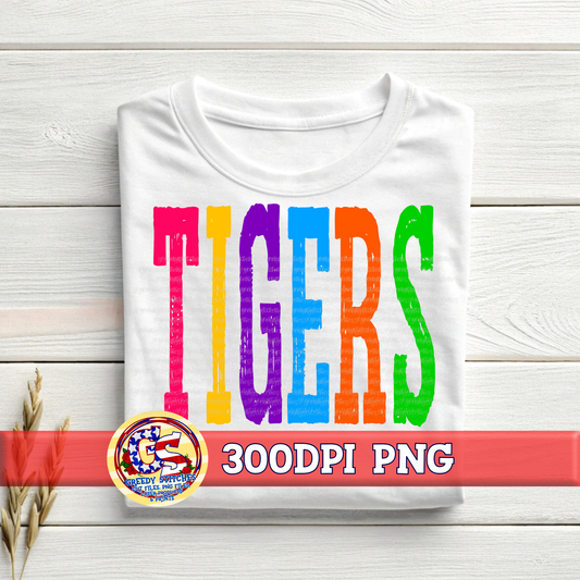 Tall Tigers PNG